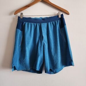 Lululemon Neo Blue Switch Up Shorts- Size M